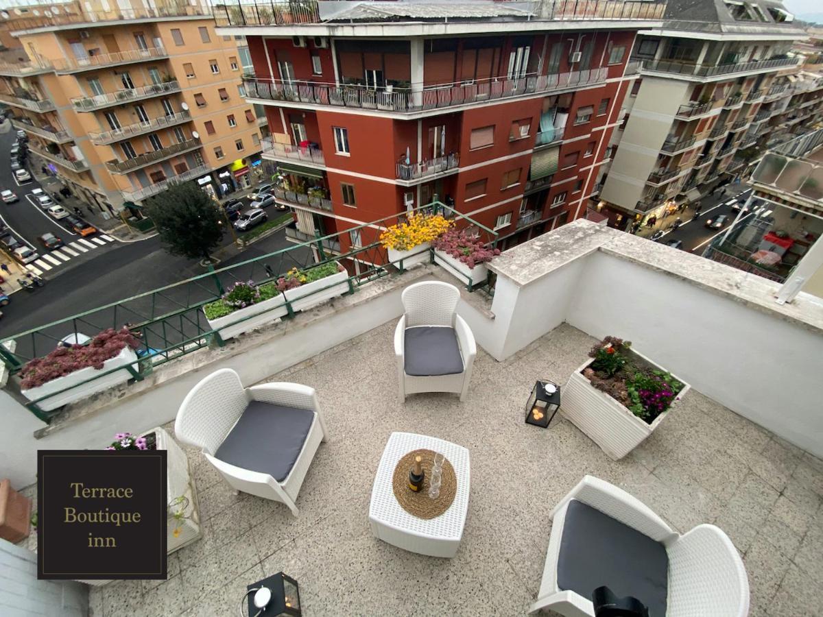 Terrace Boutique Inn Róma Kültér fotó