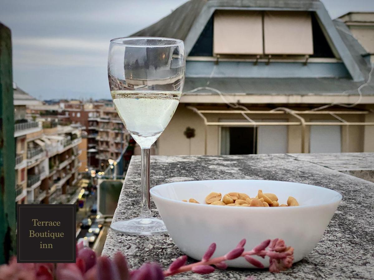 Terrace Boutique Inn Róma Kültér fotó